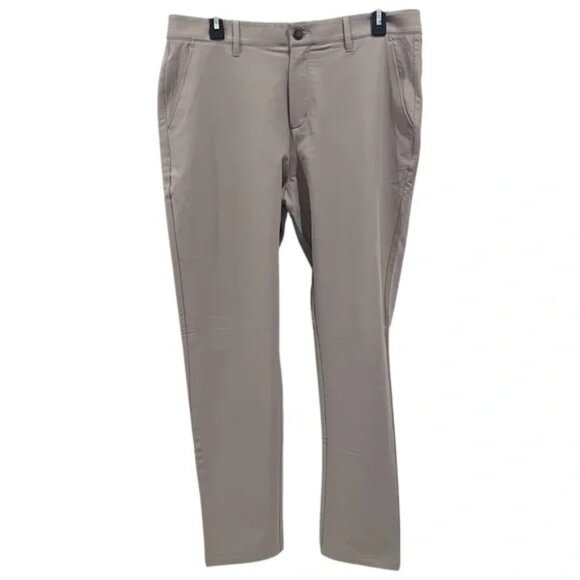 Macade Golf Lou Ash Brown Regular Trousers 34x32 - Picture 2 of 7